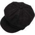 thumbnail image 1 of CoCopeaunts Newsboy Hats for Women Solid Plain Octagonal Newsboy Cap Men Ladies Casual Hat Winter Beret Women Painter Cap, 1 of 7