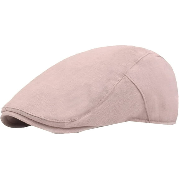 CoCopeaunts Newsboy Hats for Women Spring Summer Retro Solid Plain Ivy Cap Retro Artist Painter Beret Hat Adjustable Cabbie Hat