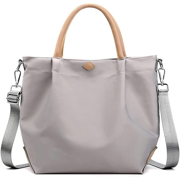 CoCopeaunts Nylon Shoulder Bag for Women Top Handle Handbag Large Capacity Crossbody Bag Casual Tote Bag Travel Satchel Purse