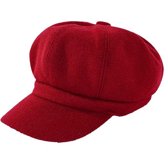 CoCopeaunts Octagonal Newsboy Cap Casual Vintage Painter Detective British Style Solid Hat Women Autumn Winter Warm Beret Hat
