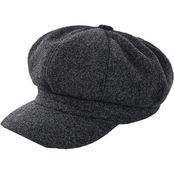 CoCopeaunts Octagonal Newsboy Cap Casual Vintage Painter Detective British Style Solid Hat Women Autumn Winter Warm Beret Hat