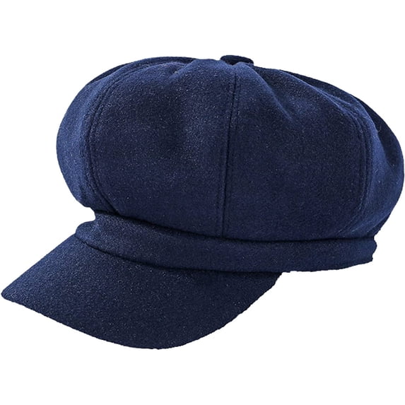 CoCopeaunts Octagonal Newsboy Cap Casual Vintage Painter Detective British Style Solid Hat Women Autumn Winter Warm Beret Hat