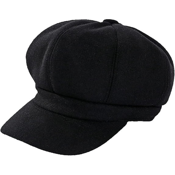 CoCopeaunts Octagonal Newsboy Cap Casual Vintage Painter Detective British Style Solid Hat Women Autumn Winter Warm Beret Hat