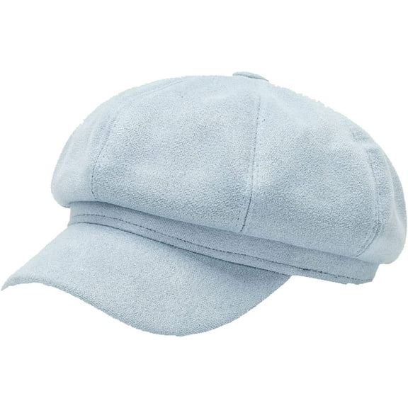 CoCopeaunts Octagonal Newsboy Cap for Women Autumn Winter Korean Fashion Beret Warm Painter Cap Retro British Style Unisex