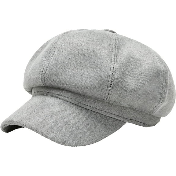 CoCopeaunts Octagonal Newsboy Cap for Women Autumn Winter Korean Fashion Beret Warm Painter Cap Retro British Style Unisex