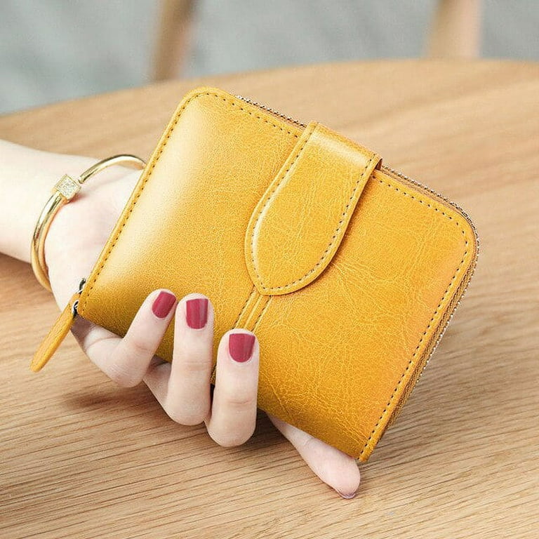 PU Leather Women Wallet Hasp Small and Slim Coin Pocket Purse Women Wallets  Cards Holders Luxury Brand Wallets Designer Purse