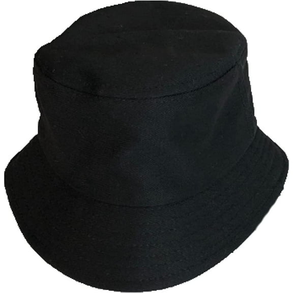 CoCopeaunts Plain Bucket Hat for Kids Comfort Cotton Girls Bucket Hats Summer Sun Protection Breathable Mesh Boys Fisherman Hat