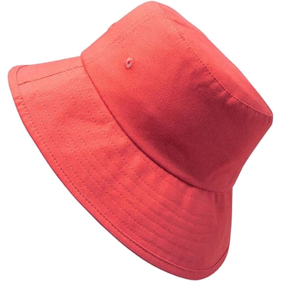 CoCopeaunts Plain Bucket Hat for Men Lightweight Foldable Beach Street Headwear Outdoor Sun Protection Fisherman Hat for Unisex