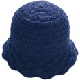 thumbnail image 1 of CoCopeaunts Plain Bucket Hat for Women Winter Knitted Unisex Warm Bonnet Cap Trendy Oversized Comfort Ladies Bucket Cap Packable, 1 of 8