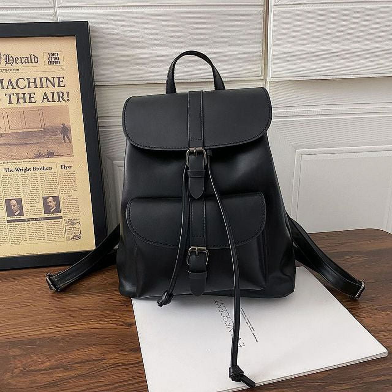 Zara trafaluc draw string purse | Purses, Drawstring purse, Leather bucket