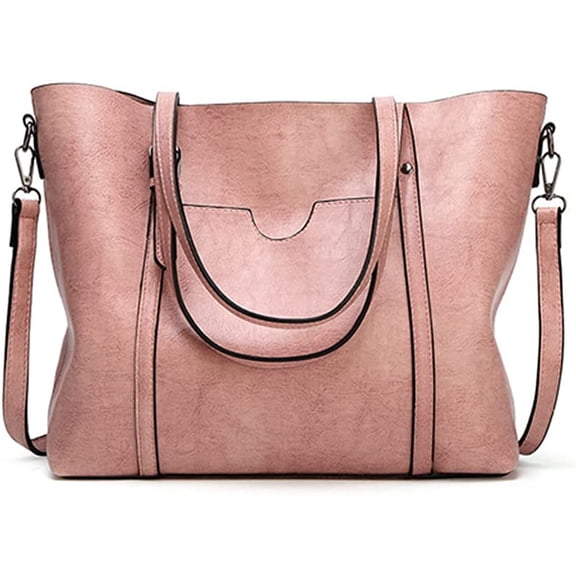 CoCopeaunts Retro Tote Bag Hobo Shoulder Bag with Multi Pockets PU Faux Leather Purse Large Capacity Handbage for Women Work