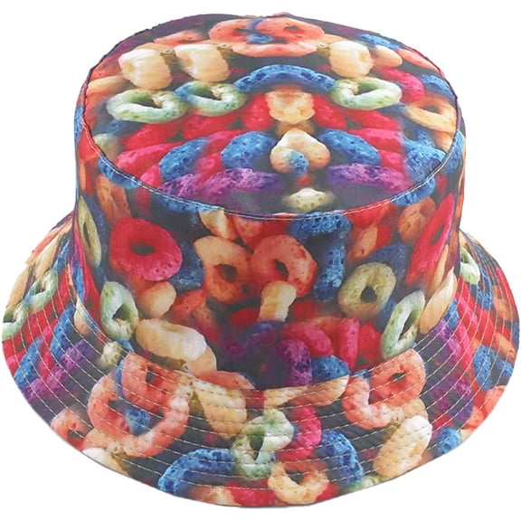 CoCopeaunts Reversible Bucket Hat for Women Wide Brim Sun Protection Men Fisherman Hat Outdoor Fishing Cap Double-Side-Wear