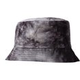 thumbnail image 1 of CoCopeaunts Reversible Buckets Hat Women Autumn Winter Multicolor MenTie Dye Bucket Caps Double-Faced Wear Cotton Fisherman Caps, 1 of 8