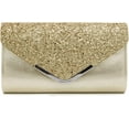thumbnail image 1 of CoCopeaunts Sequin Clutch Bag for Women Envelope Handbag Wedding Shoulder Bag Party Crossbody Bag Evening Purse, 1 of 7