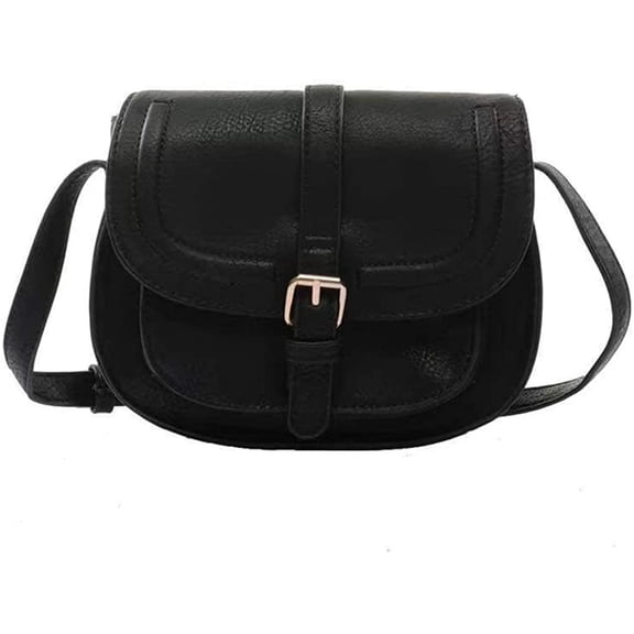 CoCopeaunts Shoulder Bag for Women Leather Crossbody Purse Retro Satchel Handbag Lightweight Pocketbook