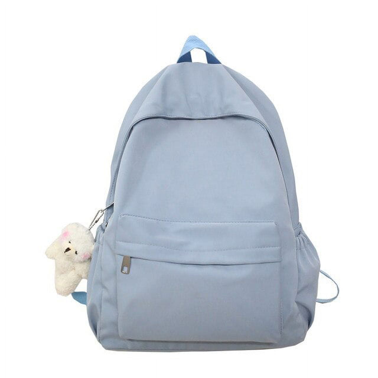 CoCopeaunts Simple Lightweight Nylon Student Backpack Women Fashion School Bags for Teenage Girls Harajuku Female Bag Ladies Travel Rucksack Walmart
