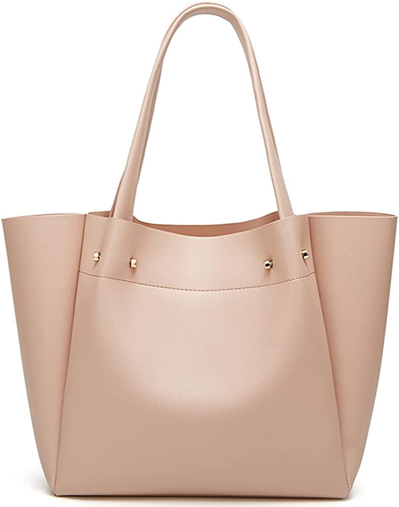 CoCopeaunts Soft Faux Leather Shoulder Bag for Women Large