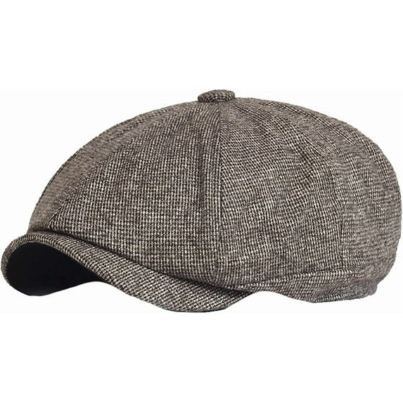 CoCopeaunts Spring Autumn Newsboy Caps for Men Fashion Octagonal Hat Flat Cap Women British Style Berets Vintage Painter Hat