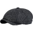 thumbnail image 1 of CoCopeaunts Spring Autumn Newsboy Caps for Men Fashion Octagonal Hat Flat Cap Women British Style Berets Vintage Painter Hat, 1 of 8