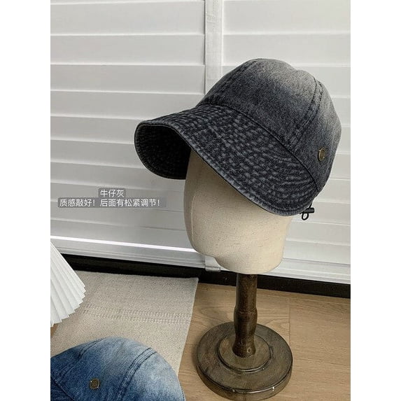 CoCopeaunts Spring Denim Gradient Baseball Caps Snapback Hat Summer Washed Cotton Hip Hop Cap Men Women Outdoor Sun Hats For Lady Visor Cap