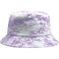 thumbnail image 1 of CoCopeaunts Spring Summer Women Bucket Hat Bright Tie Dye 6 Colors Thin Cotton Breathable Fisherman Hat for Men Outdoor Shade, 1 of 8