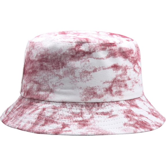 CoCopeaunts Spring Summer Women Bucket Hat Bright Tie Dye 6 Colors Thin Cotton Breathable Fisherman Hat for Men Outdoor Shade