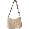 thumbnail image 1 of CoCopeaunts Straw Bag for Women, Summer Beach Bag Cute Handwoven Hobo Handbag Lightweight Shoulder Bag Vacation Bag Underarm Purse 2023, 1 of 5