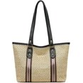 thumbnail image 1 of CoCopeaunts Straw Bag for women, Summer Beach Bag Woven Hobo Handbag Shoulder Bag Tote Bag Top Handle Bag for Work Vacation, 1 of 6