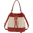 thumbnail image 1 of CoCopeaunts Straw Bag for women Summer Beach Bag Woven Hobo Handbag Work Tote Bag Vacation Bucket Bag Crossbody Purse, 1 of 5