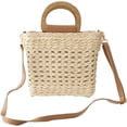 thumbnail image 1 of CoCopeaunts Straw Crossbody Bags for Women Small Handwoven Tote Bag Summer Beach Bag for Travel Vacation, 1 of 7