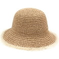 thumbnail image 1 of CoCopeaunts Straw Hat for Womens Wide Brim Fishing Hats Foldable Bucket Hat UV Protection Outdoor Travel Beach Hat 2023, 1 of 4