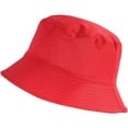 thumbnail image 1 of CoCopeaunts Summer Bucket Hat Solid Color Double Side Basin Hat Men Casual Fashion Sunscreen Packable Big Fisherman Hat, 1 of 8