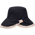 thumbnail image 1 of CoCopeaunts Summer Bucket Hat Women Bow Tie Irregular Brim Outdoor Beach Fisherman Hat UV Proof Sun Protection Bucket Cap, 1 of 8
