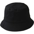 thumbnail image 1 of CoCopeaunts Summer Bucket Hat for Women Spring Summer Outdoor Sunscreen Bucket Caps Simple Solid Color Men Fisherman Hat, 1 of 8