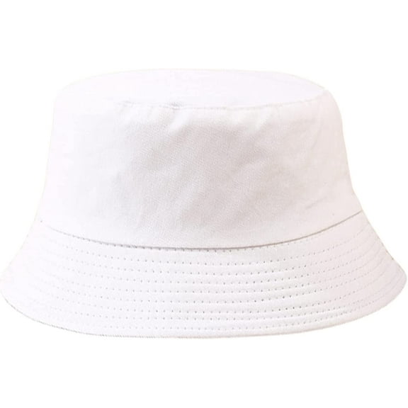CoCopeaunts Summer Bucket Hats Cotton Sunscreen Double-Faced Wear Basin Hat Men Casual Solid Outdoor Fisherman Hat Black Lining