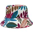 thumbnail image 1 of CoCopeaunts Summer Bucket Hats for Women Cotton Ladies Bucket Cap Reversible Two Side Wear Sport Fisherman Hat Many Pattern, 1 of 8