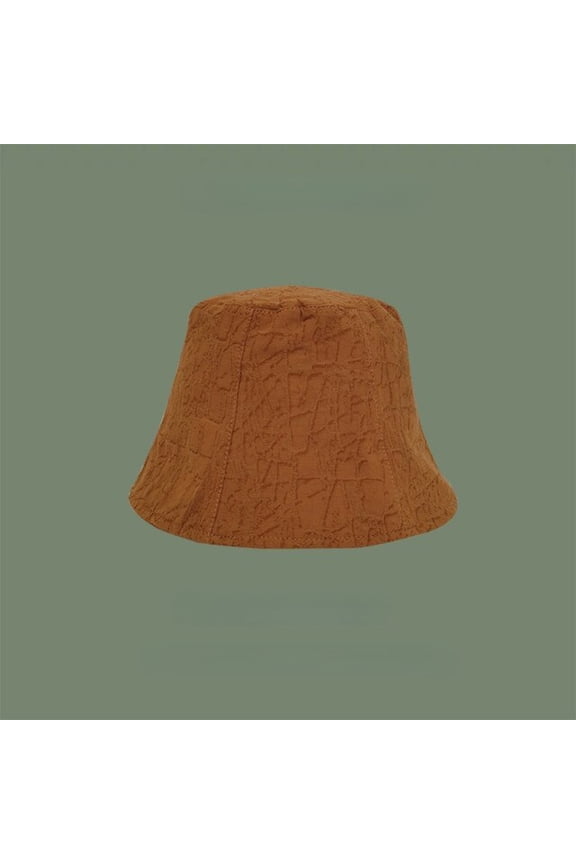 Summer Panama Cap Women Beach Sun Fishing Boonie Hat Dark Streaks Black White Solid Bucket Hat Bob Caps Hip Hop Gorros Women