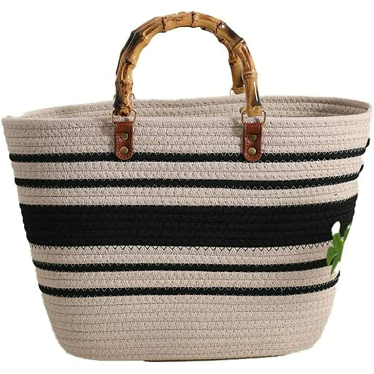 CoCopeaunts Summer Straw Bag, Women Beach Bag Large Woven Hobo Handbag  Fashion Picnic Bag Tote Bag Vacation Bag 2023