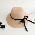 thumbnail image 1 of CoCopeaunts Summer Sun Hats Women Fashion Girl Straw Hat Foldable Wide Brim Floppy Girls Straw Hat Beach Hat UV Protect Travel Cap Lady Cap, 1 of 6