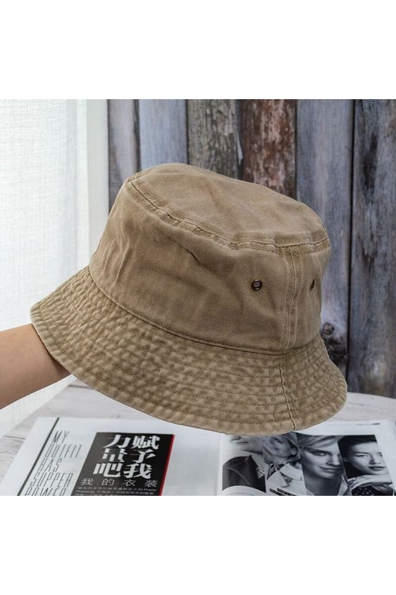 Summer Washed Denim Bucket Hats Women Foldable Fisherman Hat Men Fashion Bob Caps Hip Hop Gorros Men Women Panama Bucket Cap