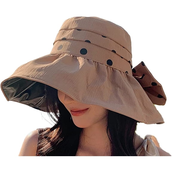 CoCopeaunts Sun Hat Bucket Hat Stylish Beach Hats for Women Cute Wide Brim UV Protection Fisherman Hat for Beach Travel 2023