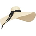 thumbnail image 1 of CoCopeaunts Sun Hat for Women, Women's Wide Brim Sun Hat Summer Beach Sun Hat UV Sun Protection Packable Reversible Bucket Hat, 1 of 22