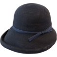 thumbnail image 1 of CoCopeaunts Sunshade Straw Bucket Hat for Women Summer Retro Foldable Basin Cap Literary Fisherman Hat Casual Sun Cap Bow Belt, 1 of 8