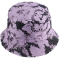 thumbnail image 1 of CoCopeaunts Tie Dye Bucket Hat Reversible Fisherman Hat Summer Thin Beach Bucket Cap for Women Double-Sided Cotton Packable, 1 of 8
