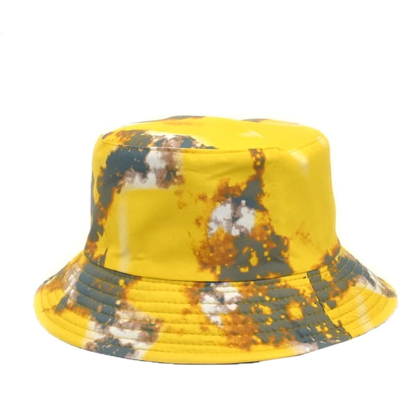 CoCopeaunts Tie Dyed Bucket Hat for Women Summer Autumn Unisex Fisherman Hat Lady Trend Basin Cap for Girls Travel Outing Gift