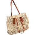 thumbnail image 1 of CoCopeaunts Tote Bag Women's Tote Handbags Satchel Bags Casual Handbags Tote Purse Straw Bag Shoulder Bag Stylish Hobo Bag Beach, 1 of 6