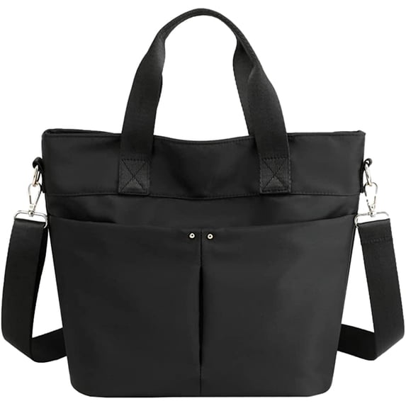 CoCopeaunts Tote Satchel Handbag Nylon Shoulder Bag, Women's Crossbody Bag Large Capacity Durable Shopping Commute Hobo Bag Fest Gift