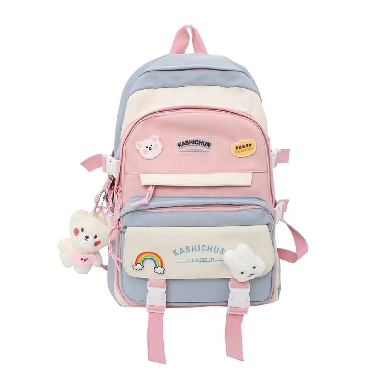 Trendy Women Waterproof School Bag Girl Travel Book Backpack