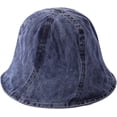 thumbnail image 1 of CoCopeaunts Unisex Denim Cap Vintage Denim Fishermen Hats Stylish Sunhat Summer UV Protection Hat Spring Cap Commuting Fishing Tarvel, 1 of 8
