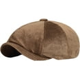 thumbnail image 1 of CoCopeaunts Unisex Newsboy Hats for Men and Women Warm Octagonal Hat for Male Detective Hats Retro Flat Caps Casual Winter Hat, 1 of 7